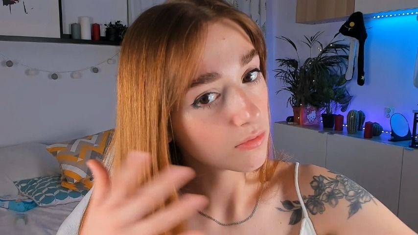 Poster for Playing With My Beautiful Hair! Hairjob - Nov 29, 2022 - Anna_Prince - Manyvids Model - Hair, Redhead, 18 & 19 Yrs Old (Анна_Принц Рыжая)