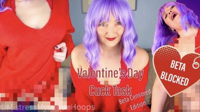 Poster for Mistressmystique - Valentine'S Day Cuck Task Beta Censored - Clips4Sale Shop - Submissivetask, Beta (Бета)