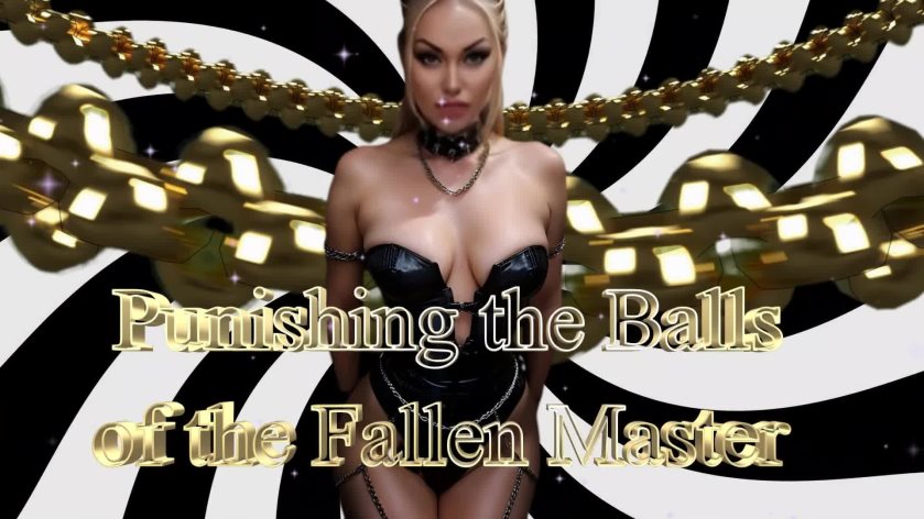 Poster for In The Grip Of Revenge: Punishing The Balls Of The Fallen Master - Mistress Misha Goldy - Clips4Sale Girl - Submissive / Slave Training, Jerk Off Instruction (Госпожа Миша Голди Обучение Покорности / Рабству)