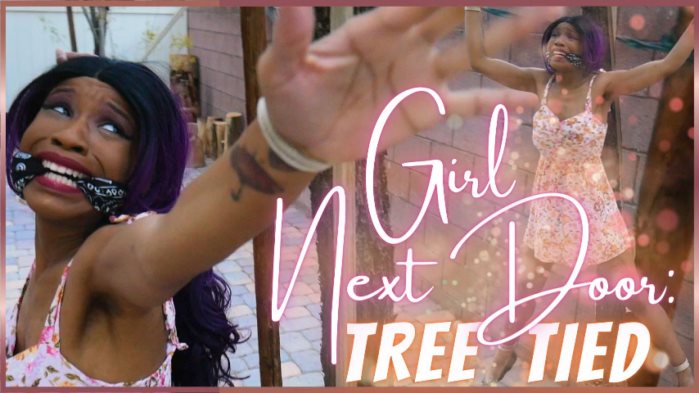 Poster for Cupcake Sinclair - Girl Next Door: Tree Tied - Clips4Sale Model - Outdoors, Upskirt (Кекс Синклер Юбка До Пят)