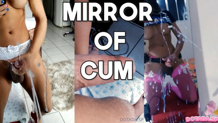 Poster for Manyvids Model - Dotadasp - Torrent Of Cum On The Mirror - Cumshots, Bigdicks (Дотадасп)