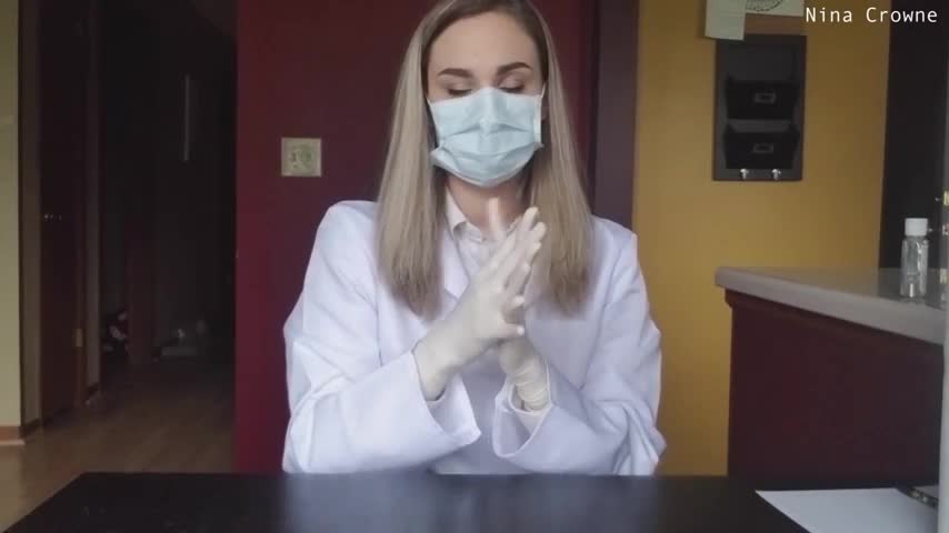 Poster for Nina Crowne Dr Nina Explains Exam And Results - Manyvids Star - Nina Crowne - Non-Nude, Medical Fetish, Amateur (Нина Краун Любительский)