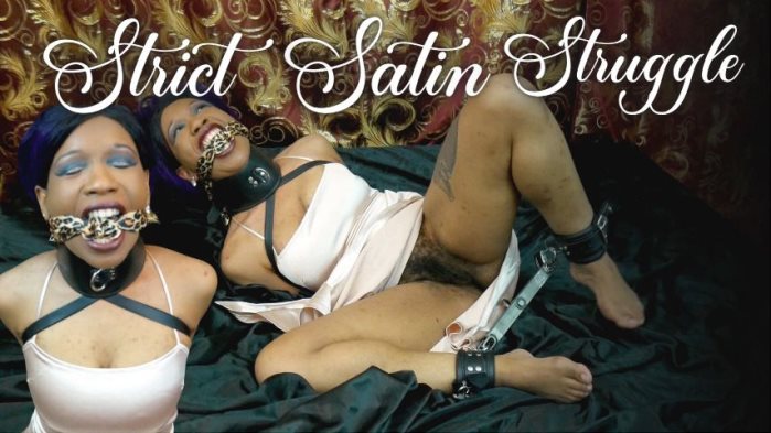Poster for Cupcake Sinclair - Clips4Sale Girl - Strict Satin Struggle - Silkandsatin, Struggling, Ballgagged (Кекс Синклер Борьба)
