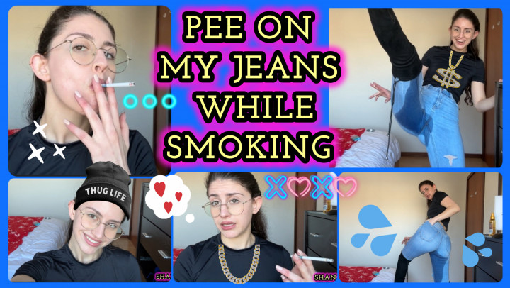 Poster for Pee On My Jeans While Smoking Confession Makes Me Horny - Shanaxnow - Manyvids Model - Confession, Smoking (Шанакснов Признание)
