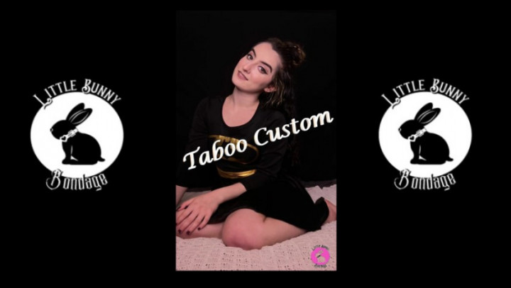 Poster for Taboo Little Sister Custom - Aug 3, 2021 - Littlebunnyb - Manyvids Star - Kink, Family, Cosplay (Семья)