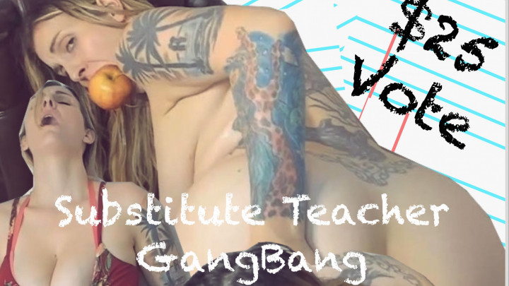 Poster for Kelly Payne - Manyvids Girl - Substitute Teacher Gangbang - Creampiegangbang, Teacherfetish (Келли Пейн)