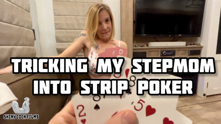 Poster for Manyvids Girl - Jane Cane - Tricking My Stepmom Into Strip Poker - March 03, 2023 - Milf, Blowjob, Creampie (Джейн Кейн Милф)