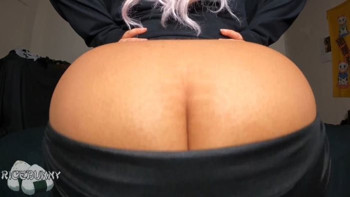 Poster for Ricebunny - Clips4Sale Creator - Big Butt Emo Shaking In Leather Leggings - Bigbutts, Sfw