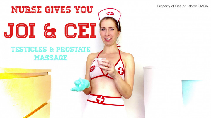 Poster for Manyvids Girl - Nurse Gives You Joi And Cei - Cat_On_Show - Joi, Sfw, Nurse