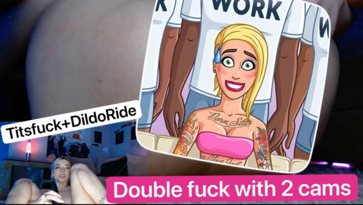 Poster for Manyvids Model - Doublefuck With 2 Cams - Jun 12, 2022 - Maddiesunn - Titty Fucking, Titjobs, Dildo Riding (Титры)