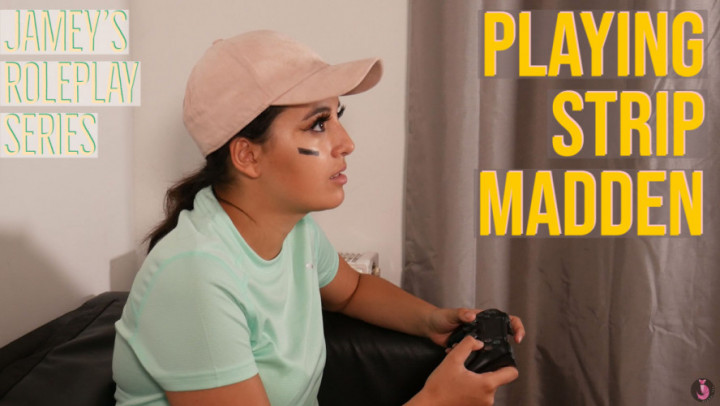 Poster for Manyvids Girl - Playing Strip Madden - Summer Fox - Gaming, Pov Sex, Football (Летняя Лиса Футбол)