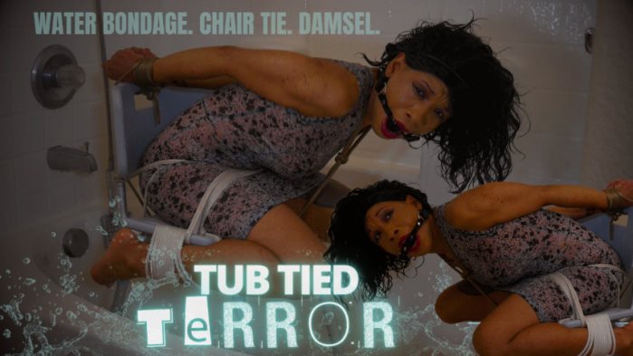 Poster for Clips4Sale Creator - Tub Tied Terror - Cupcake Sinclair - Bondage, Ropebondage (Кекс Синклер Бондаж)