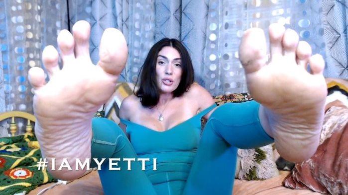 Poster for Dirty Feet Humiliation - Iamyetti - Clips4Sale Production - Foot Slave Training, Sfw (Обучение Рабынь)