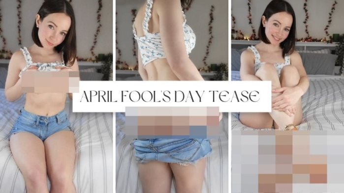 Poster for Clips4Sale Star - April Fool'S Day Foot Tease - Thetinyfeettreat - Barefoot, Teaseanddenial, Footfetish (Дразнить И Денить)