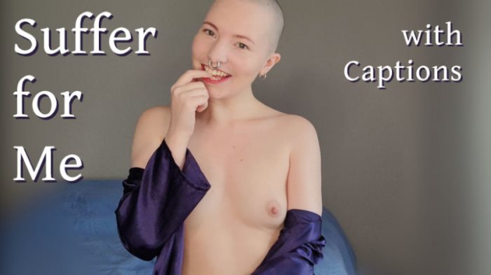 Poster for Eryn Rose - Suffer For Me - With Subtitles - Clips4Sale Model - Solomasturbation, Nippleclamps, Domination (Эрин Роуз Ниппельные Зажимы)