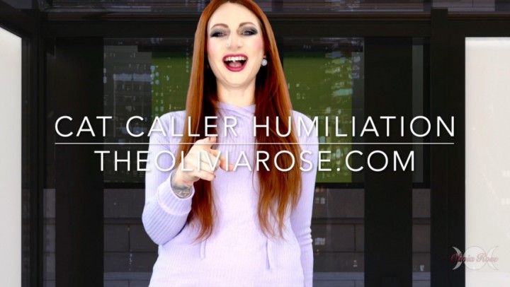 Poster for Olivia Rose - Manyvids Star - Olivia Rose Cat Caller Humiliation - Verbal Humiliation, Femdom Pov (Оливия Роуз Фемдом Pov)