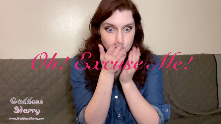 Poster for Manyvids Girl - Oh! Excuse Me - Starry Yume - Burping, Embarrassment, Sfw (Звездная Юмэ Отрыжка)