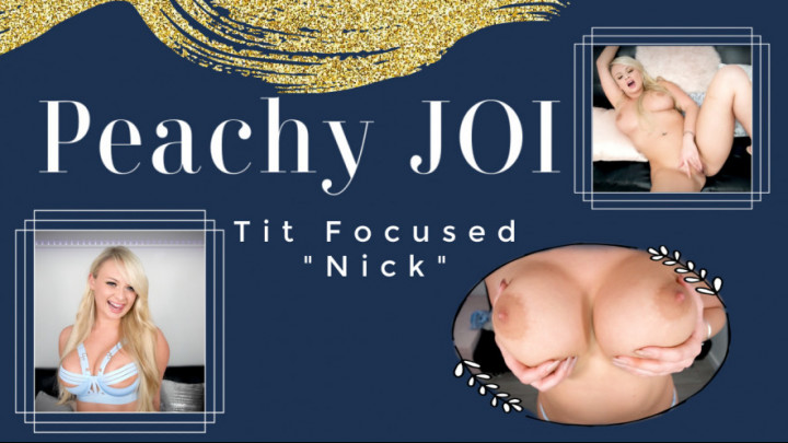 Poster for Manyvids Model - Peachyskye - Peachy Joi - Nick - Nipple Play, Joi, Jerk Off Instruction (Инструкция По Дрочке)