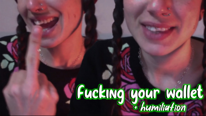 Poster for Fucking Your Wallet + Humiliation - Manyvids Model - Gypsy Maya - Sfw, Humiliation, Financial Domination (Цыганка Майя Финансовое Господство)