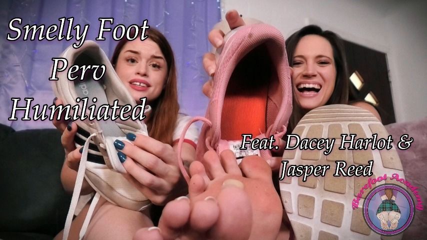 Poster for Barefootacademy - Manyvids Model - Smelly Foot Perv Humiliated Mov - November 14, 2022 - Foot Smelling, Foot Slave Training, Sfw (Обучение Рабынь)