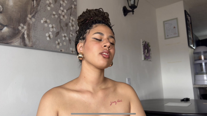 Poster for Manyvids Model - Colombianbigass - My Neck Is Too Long And Skinny Hehe - May 07, 2023 - Cum Swallowers, Sword Swallowing (Глотание Мечей)