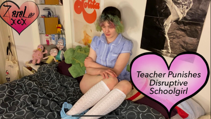 Poster for Manyvids Girl - Teacher Punishes Disruptive Schoolgirl - Jun 2, 2022 - Zara Lee Xox - School Girl, Daddy Roleplay (Зара Ли Xox Ролевая Игра С Отцом)