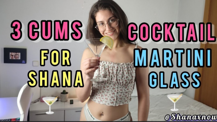 Poster for Manyvids Model - Alfxnow - 3 Cums For Shana In Martini Glass - Teens (18+), Pov Blowjob, Fucking (Блядь,)