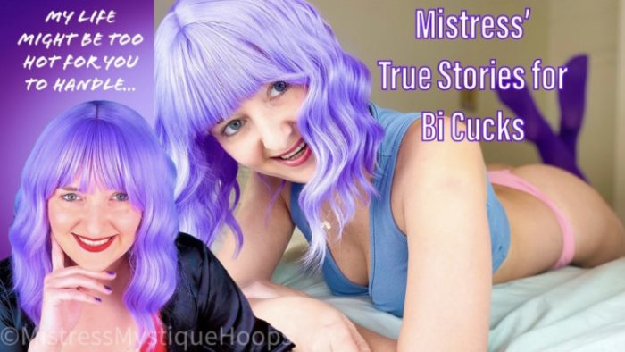 Poster for Clips4Sale Model - Mistressmystique - Mistress' True Stories For Bi Cucks - Femdom, Makemebi (Фемдом)