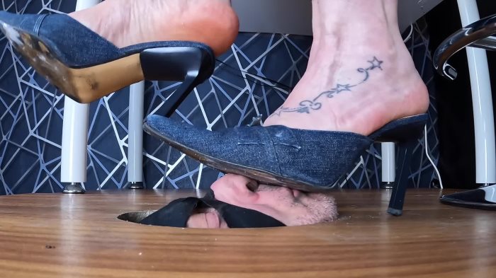 Poster for Clips4Sale Star - Cc - Filthy Sandals And Bare Feet - Cruel Claudia - Sandals, Human Furniture, Dirty Feet (Жестокая Клаудия Сандалии)