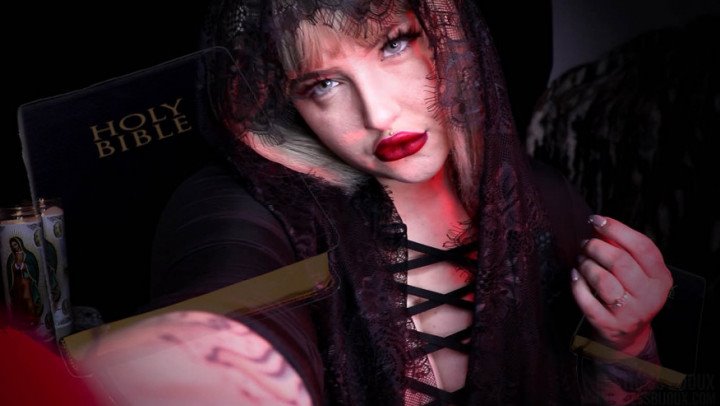 Poster for Mistressbijoux - Manyvids Girl - Mistressbijoux Unholy - Mental Domination, Religious, Magic Control (Религия)