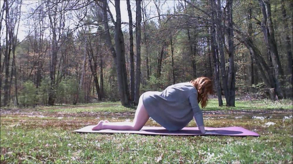 Poster for Manyvids Girl - Kennedy Cinders - Kennedy Cinders Sneaky Plugged Yoga - Redhead, Exercise (Кеннеди Синдерс Рыжая)