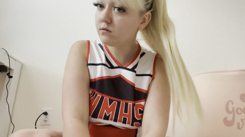 Poster for Manyvids Girl - Katie Sinz - Bratty Cheerleader Begs - Sep 12, 2021 - Taboo, Blonde (Кэти Синц Блондинка)