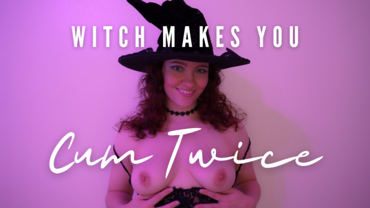Poster for Manyvids Star - Witch Makes You Cum Twice Joi - Nerdysadie - Joi, Halloween, Cum Countdown (Обратный Отсчёт)