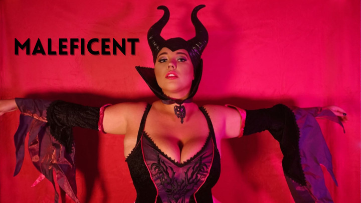 Poster for Manyvids Star - Annabelle Rogers - Maleficent - Oct 4, 2020 - Supervillain, Halloween (Аннабель Роджерс Хэллоуин)