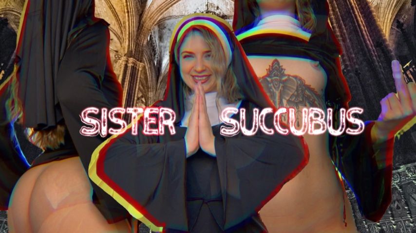 Poster for Prrincess Cherry - Step-Sister Succubus - October 14, 2022 - Manyvids Model - Slave Training, Ass Worship (Принцесса Вишня Поклонение Заднице)