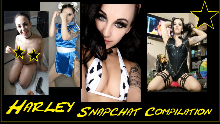 Poster for Manyvids Girl - Dirty Snapchat Compilation #1 - August 25, 2019 - Harley Blaze - Cum In Mouth, Cum Play, Ass (Харли Блейз Жопа)