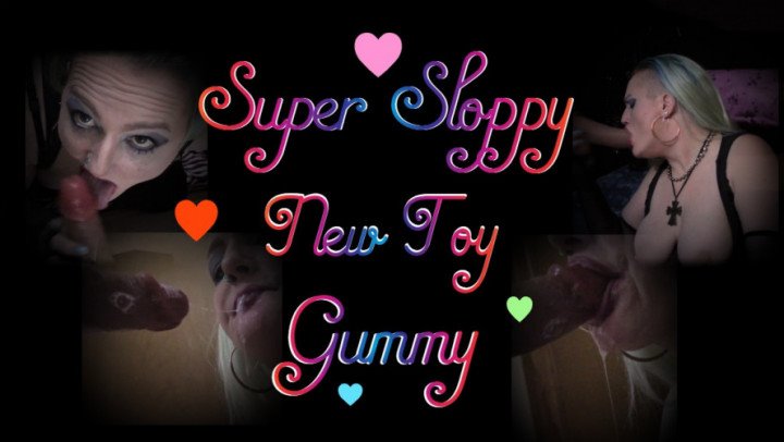 Poster for Goddesszora Super Sloppy New Toy Gummy - Goddesszora - Manyvids Girl - Milf, Pov.Blowjob, Teeth (Богинязора Зубы)