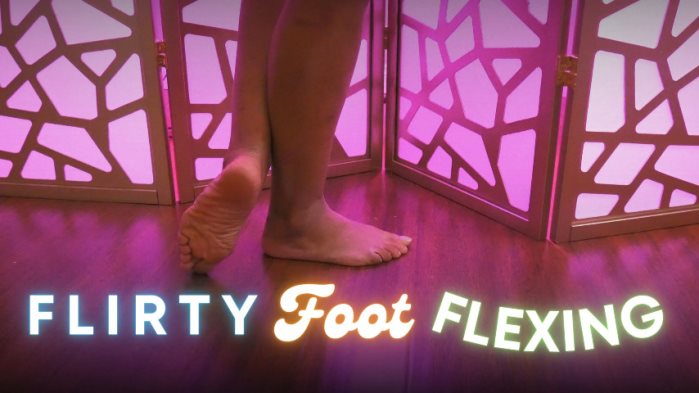 Poster for Flirty Foot Flexing - Cupcake Sinclair - Clips4Sale Star - Closeups, Wrinkledsoles, Soles (Кекс Синклер Подошвы)
