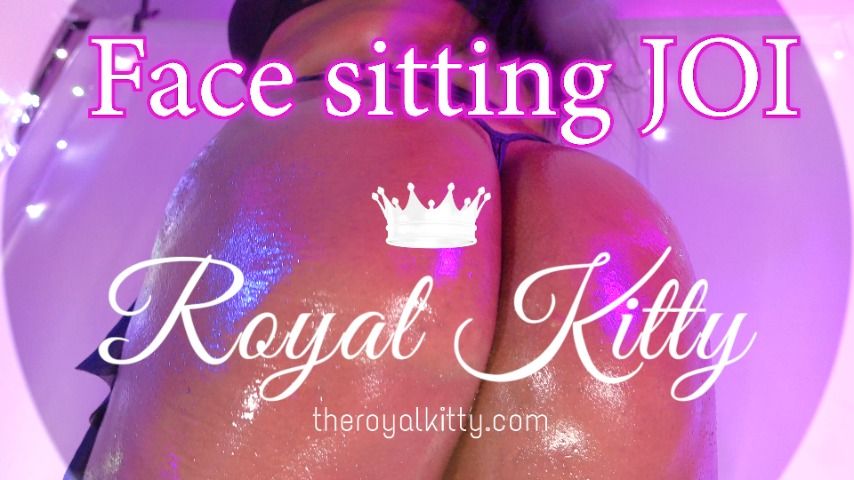 Poster for Manyvids Girl - Theroyalkitty - Theroyalkitty Face Sitting Joi - Ass Spreading, Ass Worship, Black (Поклонение Заднице)