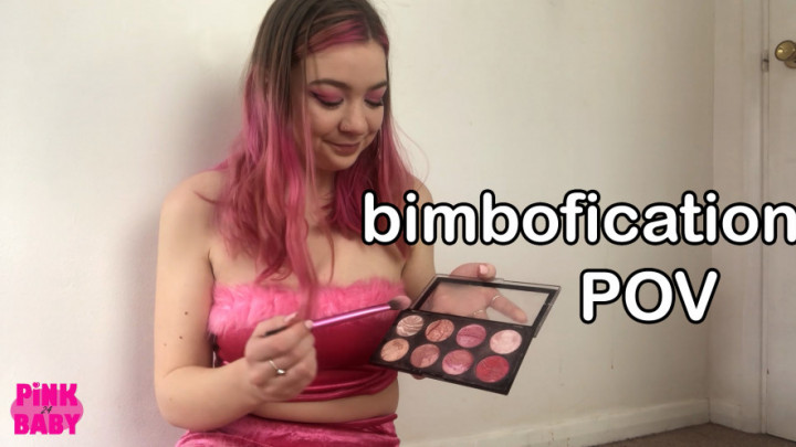 Poster for Bimbofication - Pinkbaby24 - Manyvids Girl - Sissification, Femdom Pov, Sissy Training (Обучение Сисси)