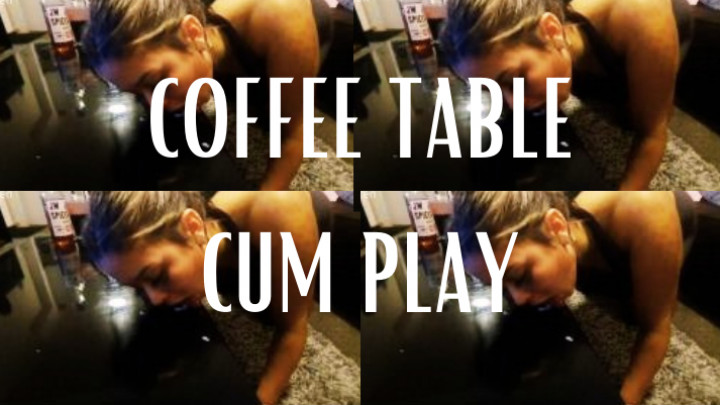 Poster for Slurp Cum Play Cum Off The Table - Hollykitten - Manyvids Model - Cumeatinginstruction, Tonguefetish