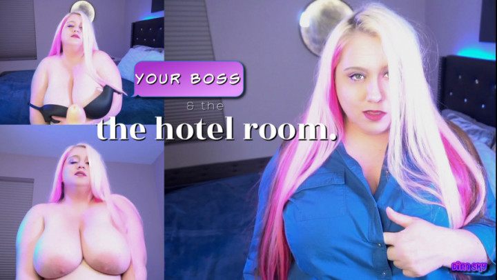 Poster for Manyvids Star - Your Boss And The Hotel Room - Clubdinasky - Female Domination, Boss/Employee, Bbw (Женское Доминирование)