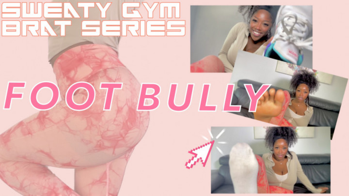 Poster for Foot Bully - Sweaty Gym Brat Series - March 16, 2023 - Manyvids Girl - Onlydesirelex - Workout/Gym, Foot Worship (Поклонение Ногам)