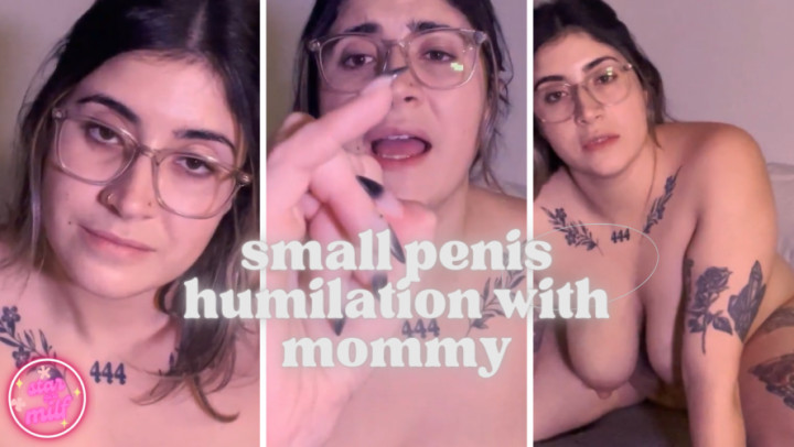 Poster for Manyvids Star - Small Penis Humiliation With Mommy - Stargirlmilf - Humiliation, Kink (Унижение)