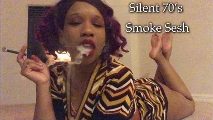 Poster for Silent 70'S Smoke Sesh - Cupcake Sinclair - Clips4Sale Star - Smoking, Upskirt, Ignore (Кекс Синклер Юбка До Пят)