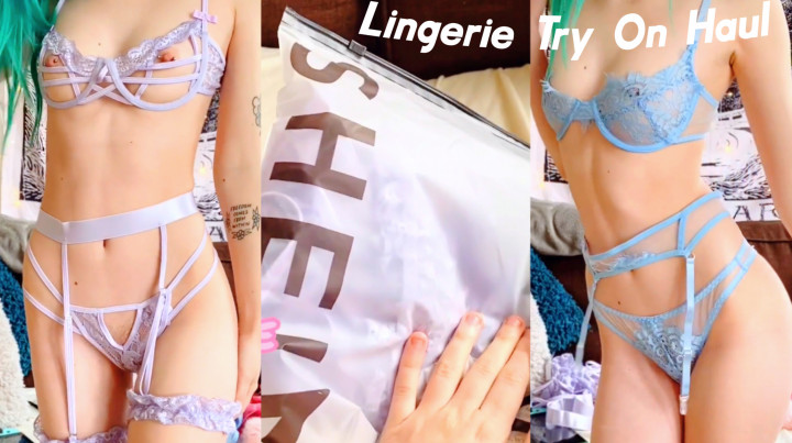 Poster for Manyvids Model - Lingerie Try On Haul - Mikisayshi - Gfe, Unboxing (Микисайши Распаковка)