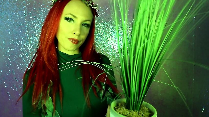 Poster for Manyvids Model - Kendallolsen - Poison Ivy Transforms You Into A Plant - December 29, 2021 - Magic, Transformation Fantasies, Transformation Fetish (Фетиш Трансформации)