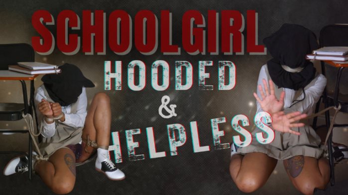 Poster for Schoolgirl Hooded And Helpless - Cupcake Sinclair - Clips4Sale Girl - Blindfolds, Bondage (Кекс Синклер Повязки На Глаза)
