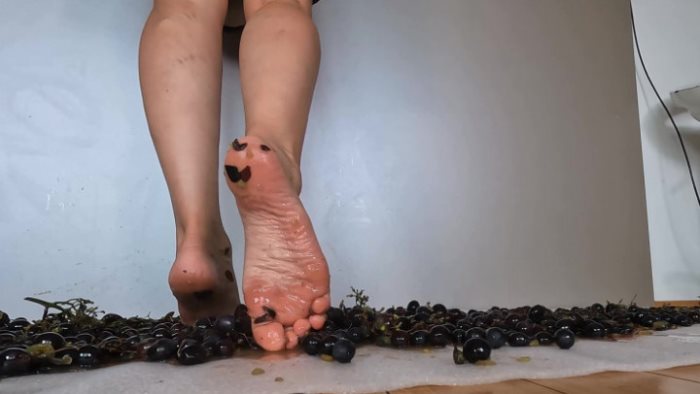 Poster for Wantfeet - Clips4Sale Creator - Grape Crush Hd - Sfw, Crush, Food (Еда)