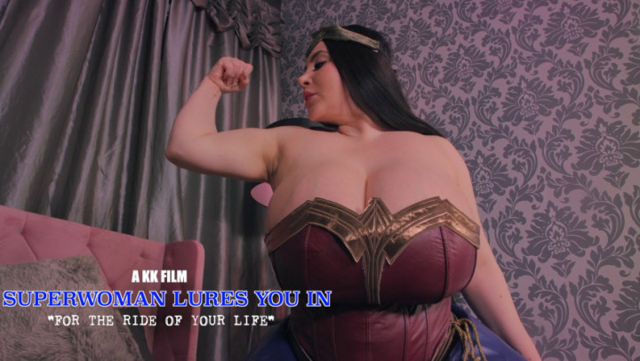 Poster for Manyvids Model - Korina Kova - Superwoman Lures You In - August 05, 2023 - Supervillain, Big Ass, Comic Book Role Play (Корина Кова Ролевая Игра По Комиксам)